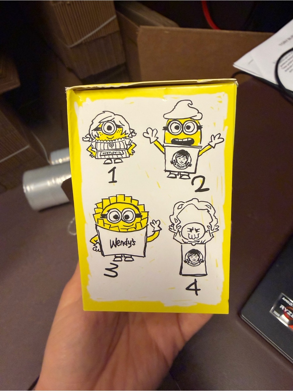 Illumination's Minions & Monsters Kids Toy Box - Bright Yellow - Picture 4 of 5